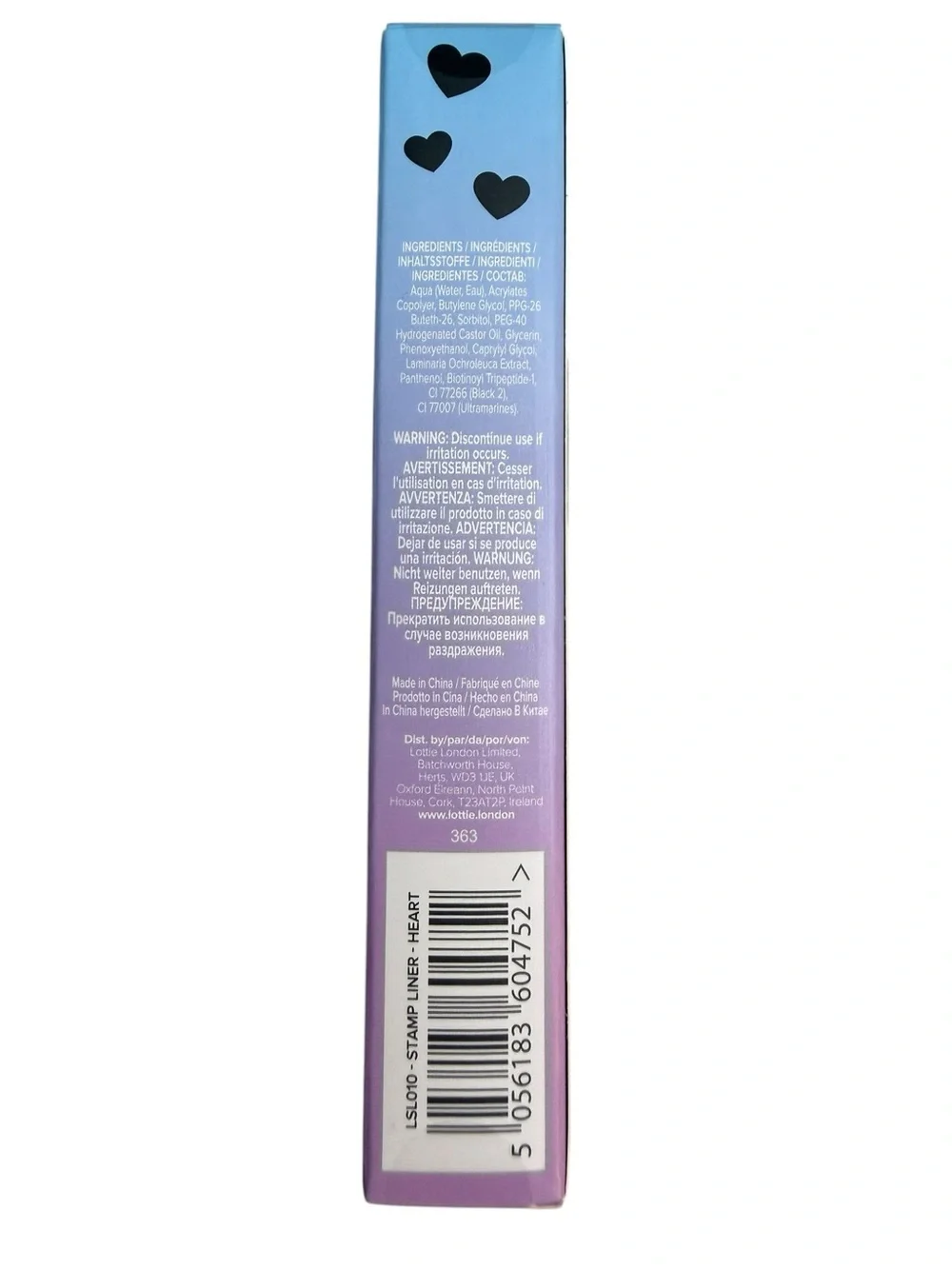 Lottie Stamp Liner Black - Dual Stamp and Felt Eyeliner